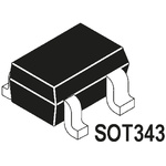 N-Channel MOSFET Tetrode, 30 mA, 10 V, 4-Pin CMPAK NXP BF1201WR,115