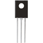 BD682STU | onsemi BD682S PNP Darlington Transistor, -4 A 100 V HFE:750, 3-Pin TO-126