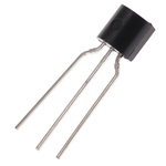 Taiwan Semiconductor BC547B A1 NPN Transistor, 100 mA, 45 V, 3-Pin TO-92