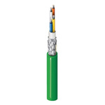 Belden Cat5e Ethernet Cable, STP, Green PVC Sheath, 305m, Flame Retardant
