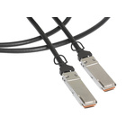 Molex zQSFP+ to zQSFP+ Ethernet Cable, Grey, 1.01m