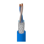 Belden Ethernet Cable, Braid, Blue/White, 500m