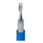 Belden Ethernet Cable, Braid, Blue/Grey, 500m