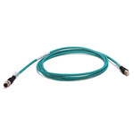 Rockwell Automation Cat5e Straight M12 to Straight RJ45 Ethernet Cable, Unshielded Twisted Pair (UTP), Green, 2m