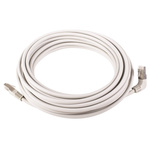 CAE Cat6a Male RJ45 to RJ45 Ethernet Cable, S/FTP, Grey, 3m