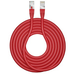 CAE Cat6 RJ45 to RJ45 Ethernet Cable, F/UTP, Red, 3m, Fire Resistant