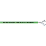 Lapp Cat6a Ethernet Cable, Tinned Copper Braid, Green, 100m