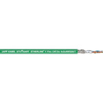 Lapp Cat5e Ethernet Cable, Tinned Copper Braid, Green, 100m