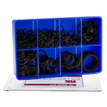RS PRO Imperial O-Ring Kit to suit SAE Flanges Hose & Fittings Nitrile, Kit Contents 415 Pieces