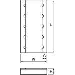 Susumu Co 470mΩ, 0815 (2037M) Thin Film SMD Resistor ±1% 1W - RL3720WS-R47-F