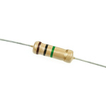 TE Connectivity 1MΩ Carbon Film Resistor 2W ±5% CFR200J1M0