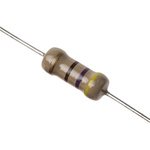 TE Connectivity 470Ω Carbon Film Resistor 1W ±5% CFR100J470R