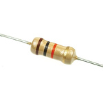 TE Connectivity 10kΩ Carbon Film Resistor 1W ±5% CFR100J10K