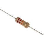 TE Connectivity 22kΩ Carbon Film Resistor 1W ±5% CFR100J22K