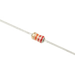 TE Connectivity 22kΩ Carbon Film Resistor 0.25W ±5% CFR16J22K