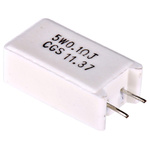 TE Connectivity 100mΩ Wire Wound Resistor 5W ±5% SQMW5R10J