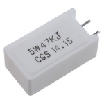 TE Connectivity 47kΩ Metal Oxide Resistor 5W ±5% SQMR547KJ