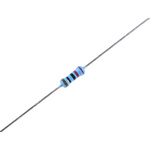 Vishay MBB0207 Series Axial Thin Film Fixed Resistor 220Ω ±1% 0.6W ±50ppm/°C