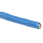 Belden Cat6 Ethernet Cable, U/UTP, Blue LSZH Sheath, 100m, Low Smoke Zero Halogen (LSZH)