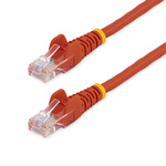 Startech Cat5e Male RJ45 to Male RJ45 Ethernet Cable, U/UTP, Red PVC Sheath, 2m, CM Rated