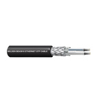 Belden Ethernet Cable, Braid, Blue/Grey, 500m