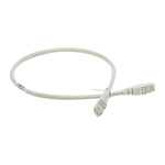 Legrand Cat5e Ethernet Cable, Grey, 500mm