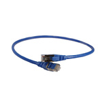 Legrand Cat6 Straight RJ45 to Straight RJ45 Ethernet Cable, F/UTP, Blue PVC Sheath, 500mm