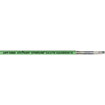 Lapp Cat6 Ethernet Cable, Tinned Copper Braid, Green, 100m