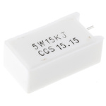 TE Connectivity 15kΩ Metal Oxide Resistor 5W ±5% SQMR515KJ