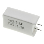 TE Connectivity 2.2Ω Wire Wound Resistor 5W ±5% SQMW52R2J