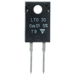 Vishay 100mΩ Thick Film Resistor 30W ±5% LTO030FR1000JTE3
