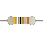 Yageo 39Ω Metal Film Fixed Resistor 0.6W ±1% MF0207FTE52-39R