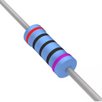 TE Connectivity 200Ω Thin Film Resistor 0.25W ±0.1% 1-1622796-6