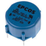 EPCOS 2.7 mH ±30% Ferrite Power Line Choke, 4A Idc, 60mΩ Rdc 250 V ac, B82721A