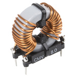 Roxburgh EMC 740 μH Ferrite Common Mode Choke, Max SRF:440Hz, 8A Idc, 9.6mΩ Rdc 250 V ac, CMV