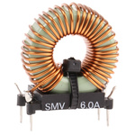 Roxburgh EMC 120 μH Ferrite Leaded Inductor, 6A Idc, 40mΩ Rdc 250 V ac, SMV