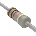 TE Connectivity 10kΩ Carbon Film, Ceramic Resistor 0.25W ±5% 1623927-4
