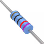 TE Connectivity 10kΩ Thin Film Resistor 0.25W ±0.1% 1622796-6