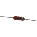 EPCOS 18 μH ±10% Ferrite Leaded Inductor, Max SRF:17MHz, Q:60, 580mA Idc, 670mΩ Rdc, BC