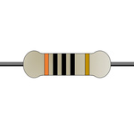 Yageo 100Ω Carbon Film Fixed Resistor 1/4W 5% CFR-25JT-52-100R