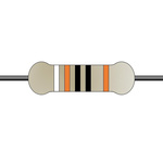 Yageo 910Ω Metal Film Fixed Resistor 0.6W ±1% MF0207FTE52-910R