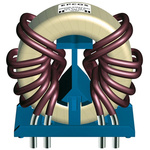 EPCOS 190 μH -30 → +50% Ferrite Power Line Choke, Max SRF:100kHz, 54A Idc, 1.1mΩ Rdc 300 V ac, B82726S