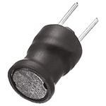 Wurth 10 μH ±20% Ferrite Leaded Inductor, Max SRF:20MHz, Q:60, 550mA Idc, 50mΩ Rdc, WE-TI