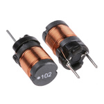 Wurth 1 mH ±10% Ferrite Radial Inductor, 420mA Idc, 2.5Ω Rdc, WE-TI