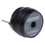 Murata 100 μH ±10% Leaded Inductor, Max SRF:3.9MHz, Q:37, 6A Idc, 33mΩ Rdc, 1400