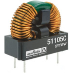 Murata 5 mH Leaded Inductor, 1.2A Idc, 197mΩ Rdc, 5100