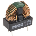 Murata 1 mH Leaded Inductor, 3.3A Idc, 38mΩ Rdc, 5100
