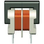 EPCOS 330 μH -30 → +50% Ferrite Power Line Choke, Max SRF:100kHz, 2.6A Idc, 60mΩ Rdc 300 V ac, B82730U