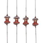 EPCOS 2.2 μH ±10% Ferrite Leaded Inductor, Max SRF:140MHz, Q:60, 3.65A Idc, 55mΩ Rdc, B82144F2