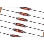 EPCOS 2 μH ±20% Carbonyl Iron Leaded Inductor, Max SRF:186MHz, 4A Idc, 20mΩ Rdc 500 V ac, VHF